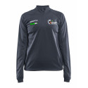 KVF SOE Damen Halfzip grau