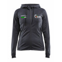 KVF SOE Damen Kapuzenjacke grau