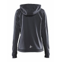KVF SOE Damen Kapuzenjacke grau