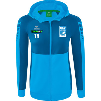 ERIMA Six Wings Trainingsjacke mit Kapuze Damen