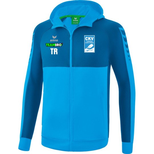 ERIMA Six Wings Trainingsjacke mit Kapuze Kinder