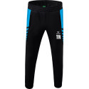 Coswiger Kanuverein Herren Polyesterhose curacao/schwarz