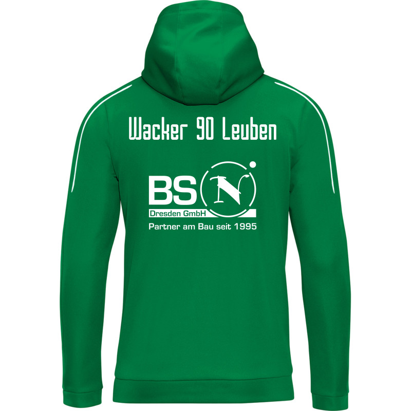 Wacker Leuben  Kapuzenjacke Herren grün  Wacker Leuben  Kapuzenjacke Herren grün