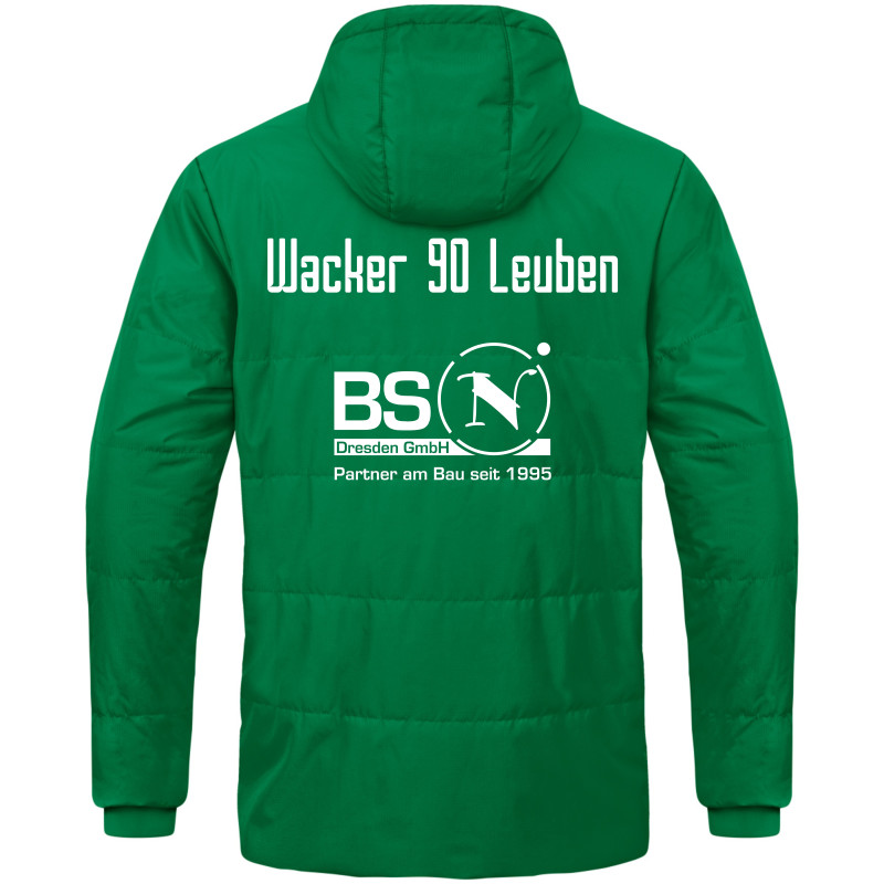 JAKO Coachjacke Team mit Kapuze 