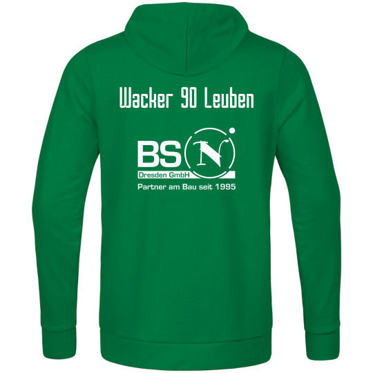 Wacker Leuben  Kapuzensweat Herren grün  Wacker Leuben  Kapuzensweat Herren grün