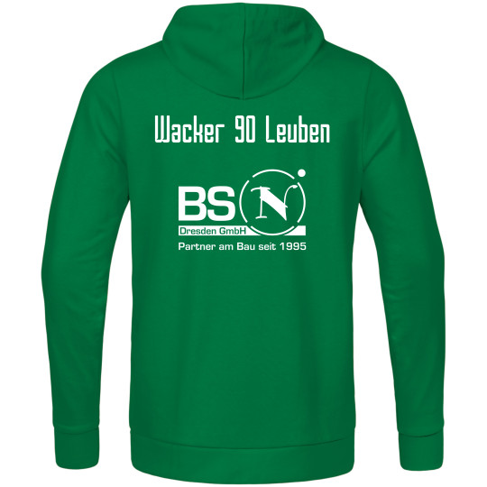 Wacker Leuben  Kapuzenjacke Herren grün  Wacker Leuben  Kapuzenjacke Herren grün