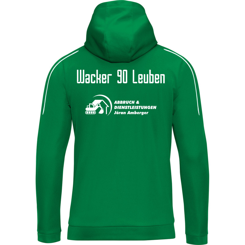 Wacker Leuben  Kapuzenjacke Herren grün  Wacker Leuben  Kapuzenjacke Herren grün
