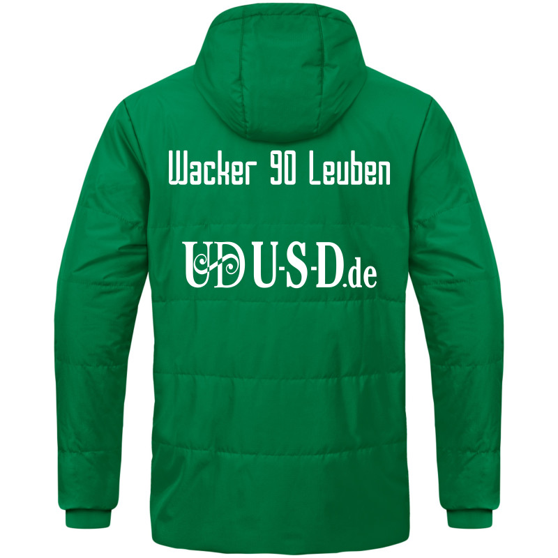 JAKO Coachjacke Team mit Kapuze Kinder