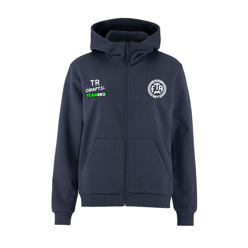 Craft Community 2.0 Logo FZ Hoodie W