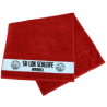 SV Lok Schleife  Duschtuch rot