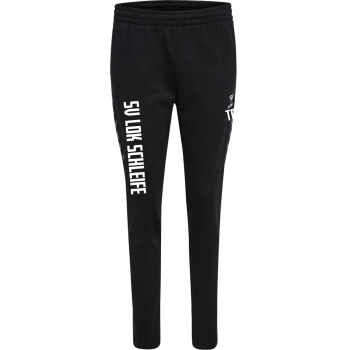 SV Lok Schleife Damen Baumwollhose schwarz