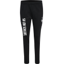 SV Lok Schleife Damen Baumwollhose schwarz