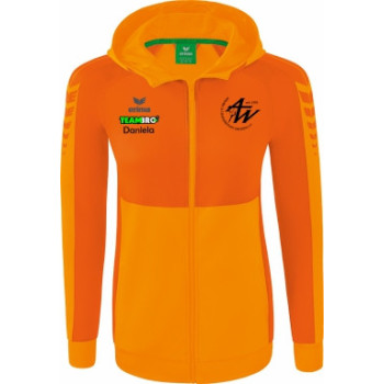 ERIMA Six Wings Trainingsjacke mit Kapuze Damen