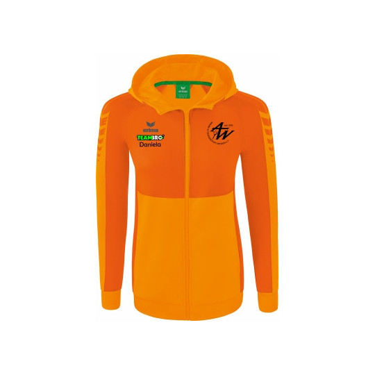 ATW Damen Kapuzenjacke orange