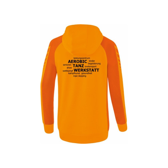 ATW Damen Kapuzenjacke orange