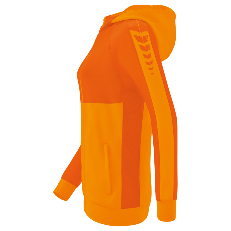 ATW Damen Kapuzenjacke orange