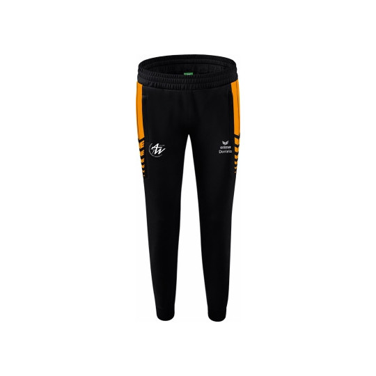ATW Damen Trainingshose schwarz/orange