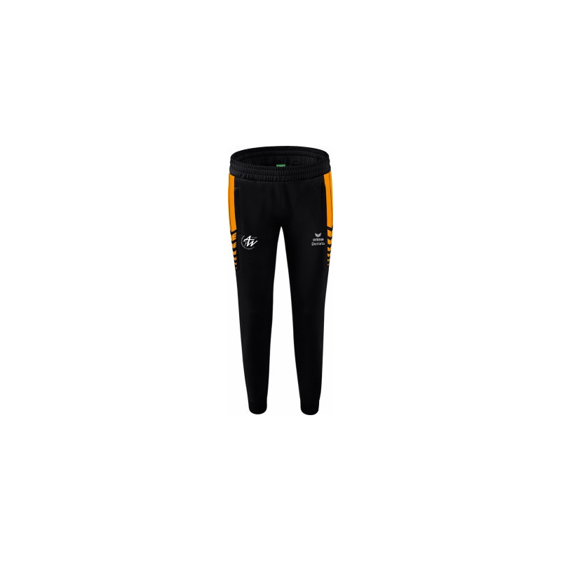 ATW Damen Trainingshose schwarz/orange
