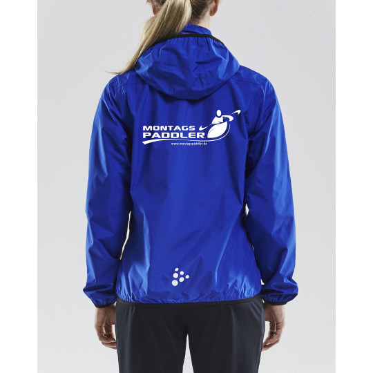 TSV Rotation Dresden Montagspaddler Damen Regenjacke blau