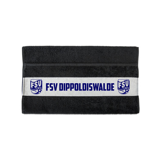 FSV Dippoldiswalde  Duschtuch schwarz