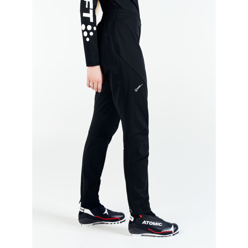 SVS Nordic Lauf-Softshellhose Damen schwarz