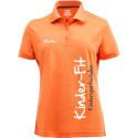 Kinder-Fit Herren Poloshirt für Trainer orange