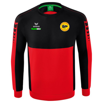 ESV Dresden Rhönrad Kinder Sweatshirt rot/schwarz