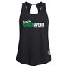 Siebenlehner SV Damen Tanktop schwarz "Grün Weiß"