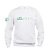 Siebenlehner SV Unisex Pullover weiß "Herzschlag"