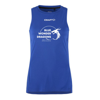Blue Wonder Dragons Singlet Damen