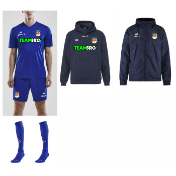 BSG Stahl Riesa Unisex Trainingset BIG blau/navy