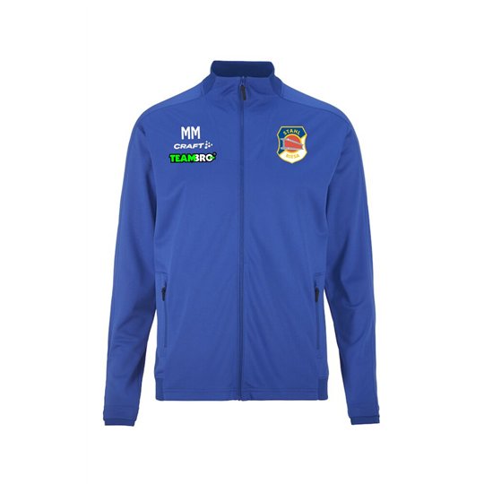 BSG Stahl Riesa Unisex Trainingsjacke blau