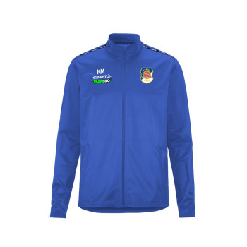 BSG Stahl Riesa Unisex Polyesterjacke blau