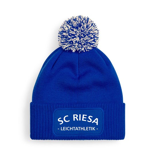 SC Riesa  Bommelmütze blau