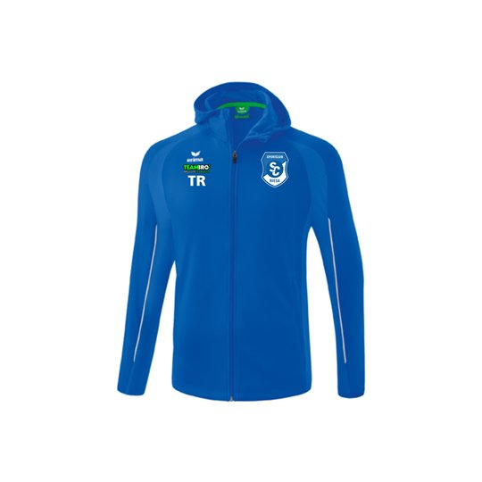 SC Riesa Unisex Kapuzenjacke new royal/weiß