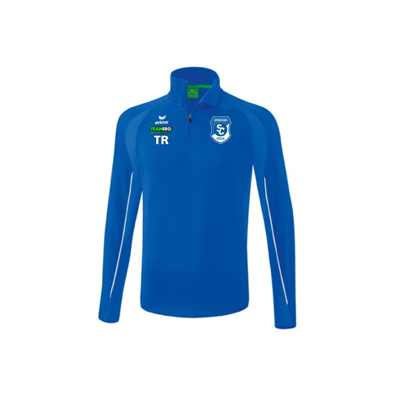 SC Riesa Unisex ZipTop new royal/weiß