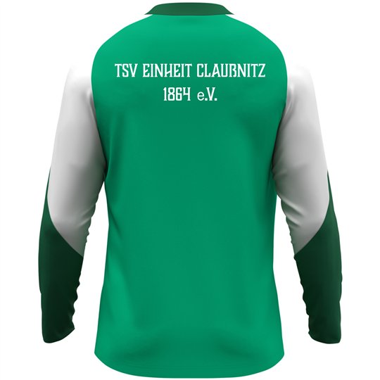 TSV Einheit Claußnitz Kinder Longsleeve grün/weiß