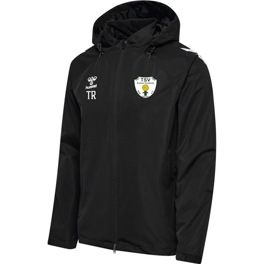 TSV Einheit Claußnitz Unisex Allwetterjacke schwarz