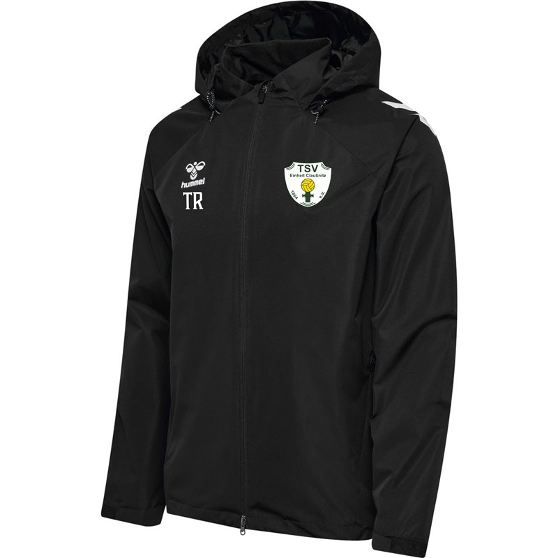 TSV Einheit Claußnitz Unisex Allwetterjacke schwarz