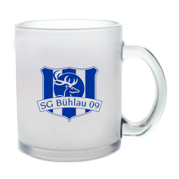 SG Bühlau  Glastasse satiniert