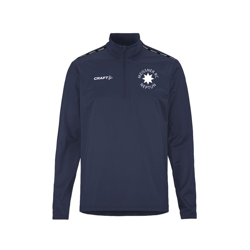 Meissner Ruderclub Unisex Halfzip navy