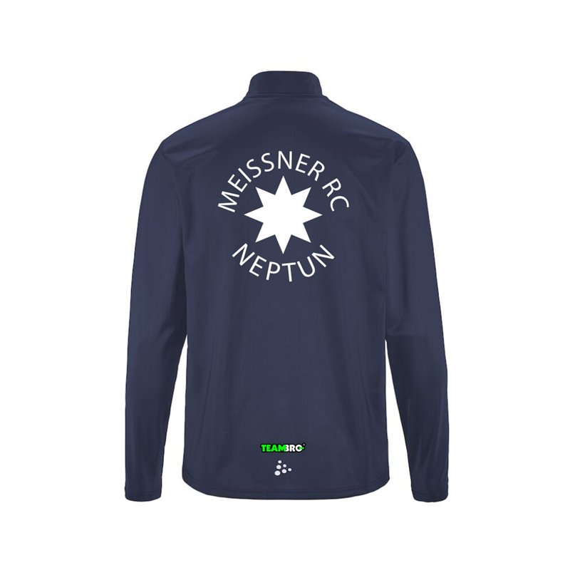 Meissner Ruderclub Unisex Halfzip navy