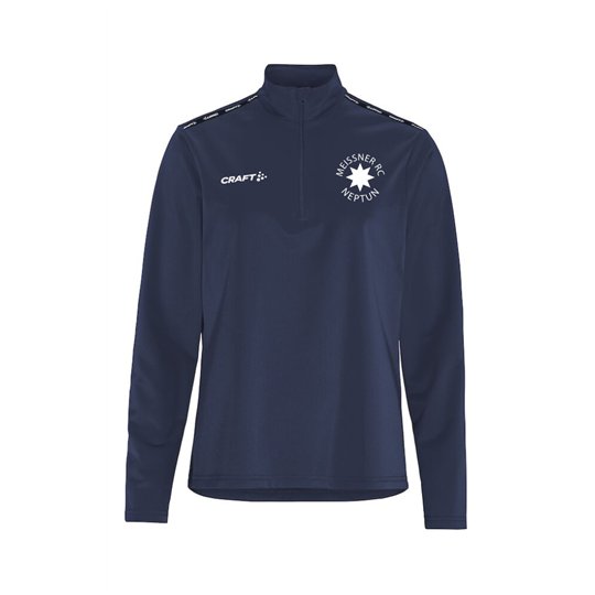 Meissner Ruderclub Damen Halfzip navy