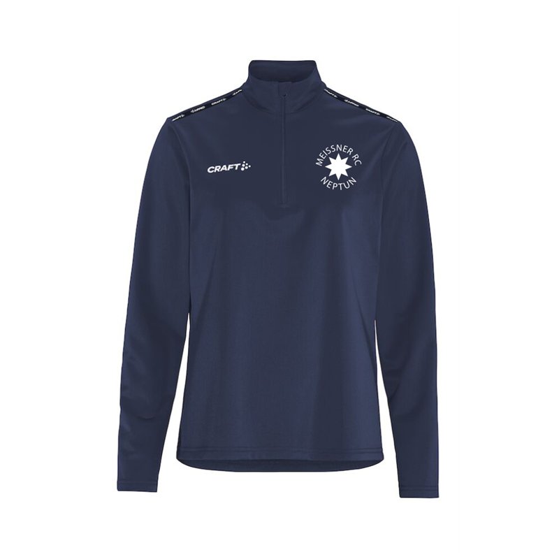 Meissner Ruderclub Damen Halfzip navy