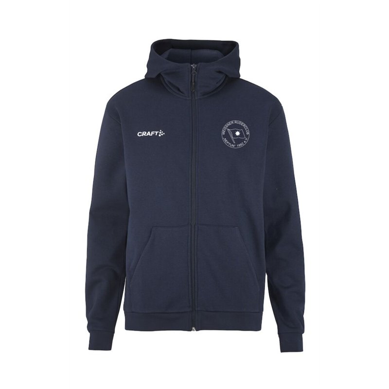 Meissner Ruderclub Unisex Kapuzenjacke navy