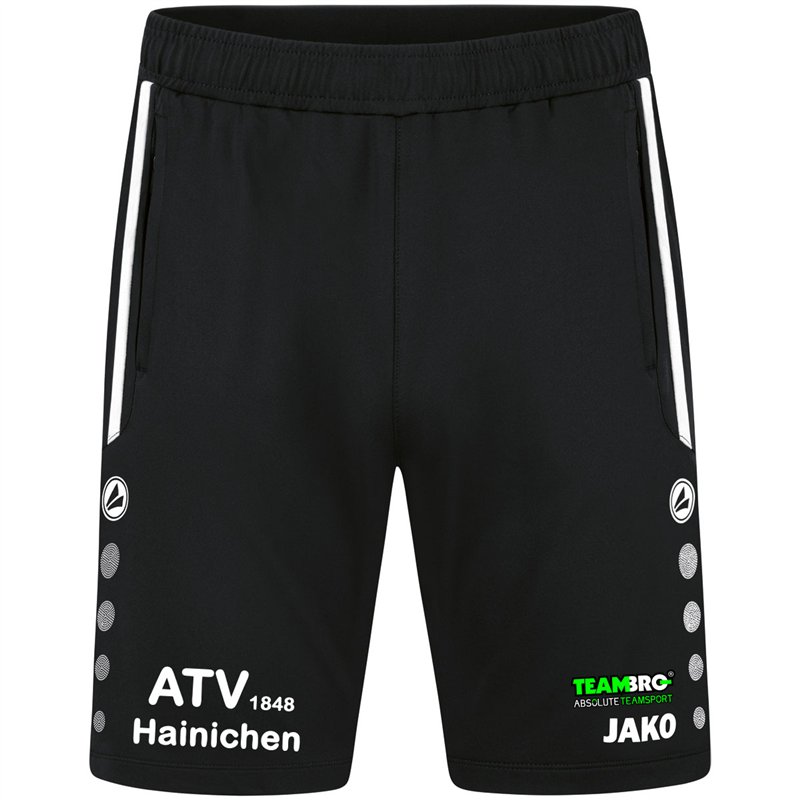 ATV 1848 Hainichen Herren Trainingsshort Allround schwarz