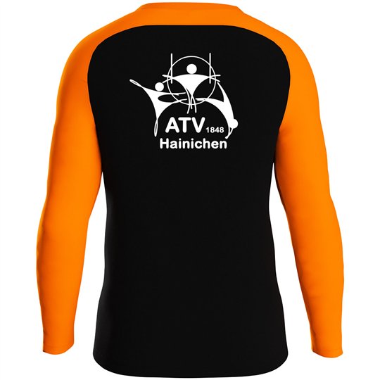 ATV 1848 Hainichen Kinder Sweat Iconic schwarz/neonorange