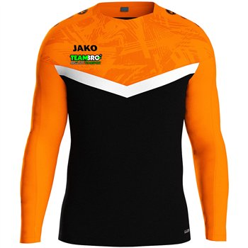 ATV 1848 Hainichen Unisex Sweat Iconic schwarz/neonorange