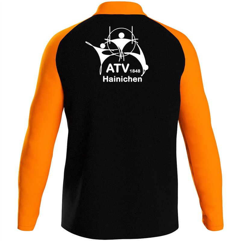 ATV 1848 Hainichen Unisex Polyesterjacke Iconic schwarz/neonorange