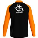 ATV 1848 Hainichen Unisex Polyesterjacke Iconic schwarz/neonorange